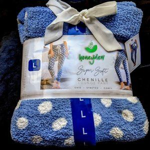 Brand new, super cozy Honeydew Chenille Lounge Pants Sz L